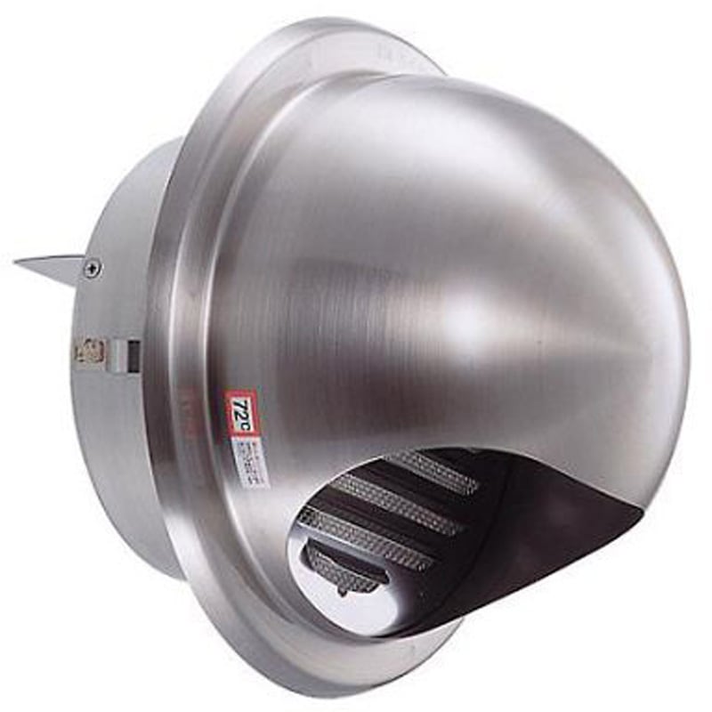 EA997MB-200A 197-217mm 丸型ガラリ 防火ダンパー・フード付/SUS 1個 エスコ 【通販モノタロウ】 9,271円