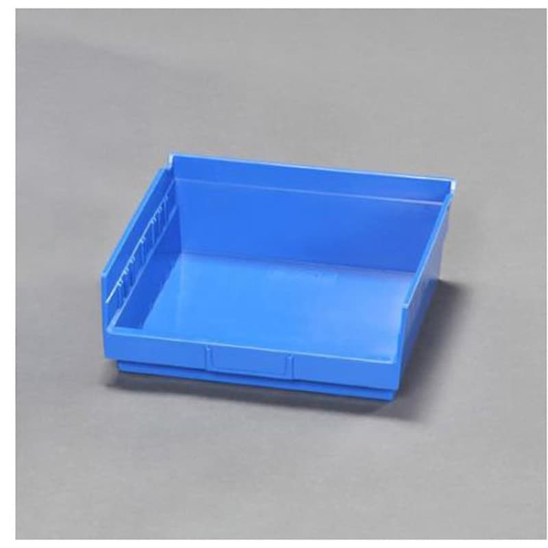 EA661EB-10 280x300x100mm パーツトレー/ラック棚用 青/8個 エスコ 1箱(8個) EA661EB-10