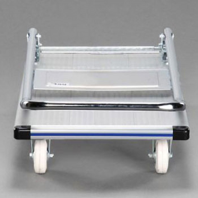 EA520BE-7A 740x480mm/150kg 運搬車 ブレーキ付/アルミ製 1個 エスコ 【通販モノタロウ】