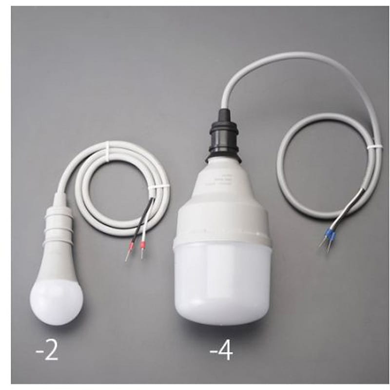 EA758XN-4 AC100-200V/35W/電球/LED ソケット一体型 1セット エスコ 【通販モノタロウ】