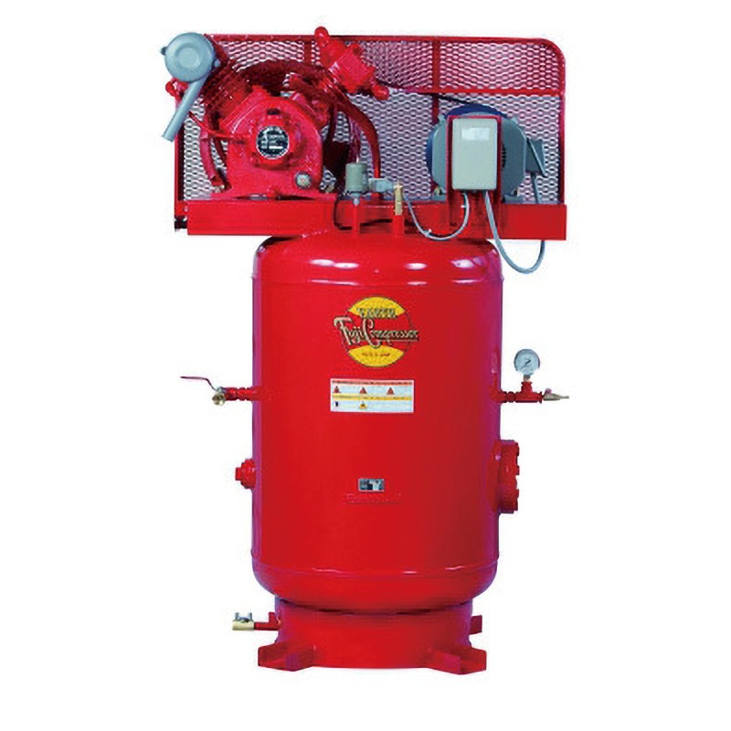TW-55P 中圧立形コンプレッサー(圧力開閉器式) 富士コンプレッサー タンク容量300L   TW-55P