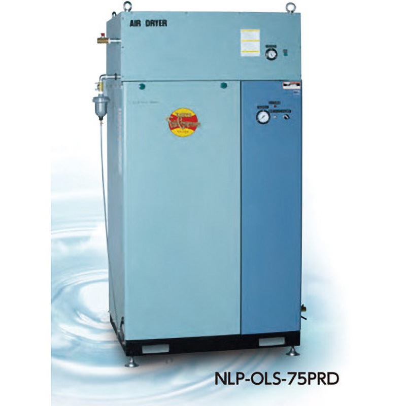 NLP-OLS-75PRD 低圧オイルレスパッケージエアドライヤ搭載形(圧力開閉器式) 富士コンプレッサー 小型 836,500円