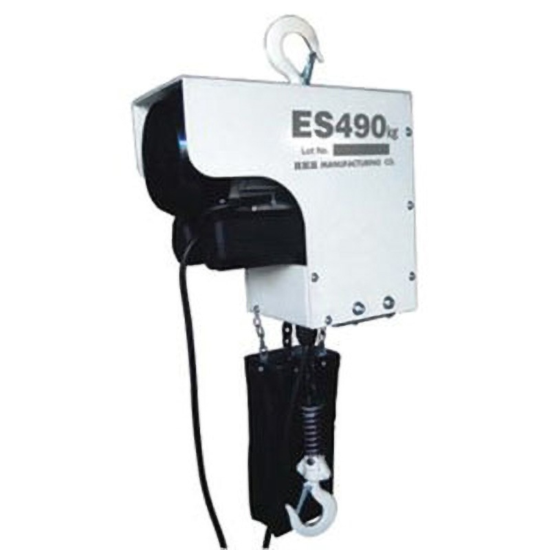 ES490kg×3m 電気チェーンブロック スリーエッチ 電源(V):100(50/60Hz) 揚程3m 荷重0.49t
