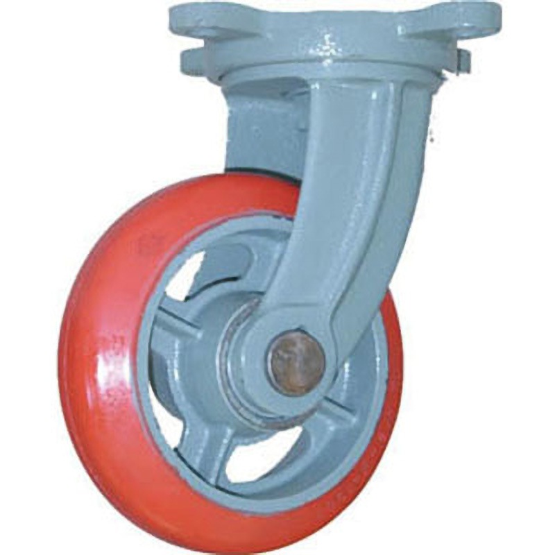 GSB-g-300 中荷重用ジェンゴム車輪 ベアリング入り 自在金具付き ヨドノ 取付高360mm  GSB-g-300 22,185円