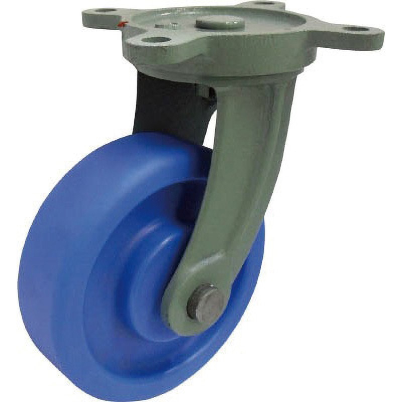 MCVA-g-150 MCナイロン車輪 ペアリングなし 自在金具付き ヨドノ 許容荷重400daN 取付高210mm  MCVA-g-150