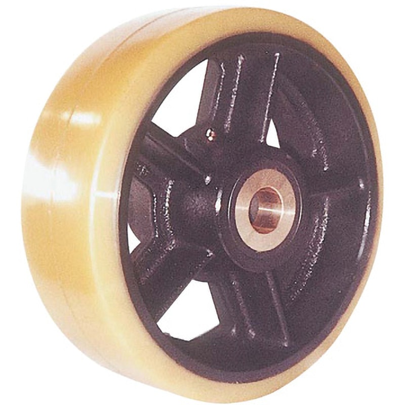 MUHA-250×90 重荷重用マリン仕様ウレタン車輪 車輪のみ ヨドノ 車輪径250mm車輪幅89mm