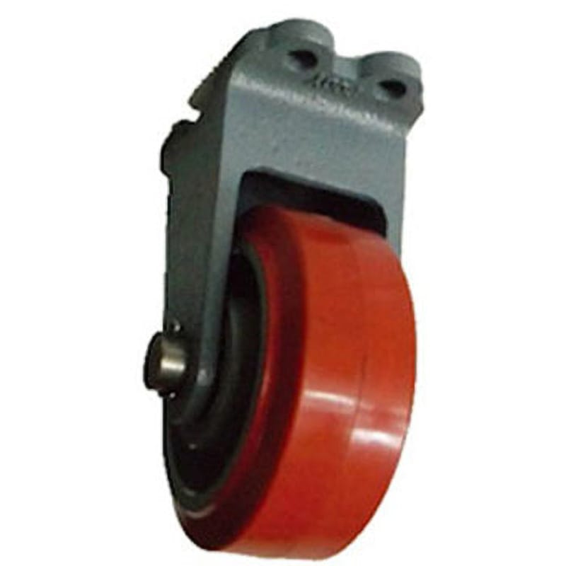 GHB-K-200×65 重荷重用ジェンゴム車輪 固定金具付き ヨドノ 車輪径65mm