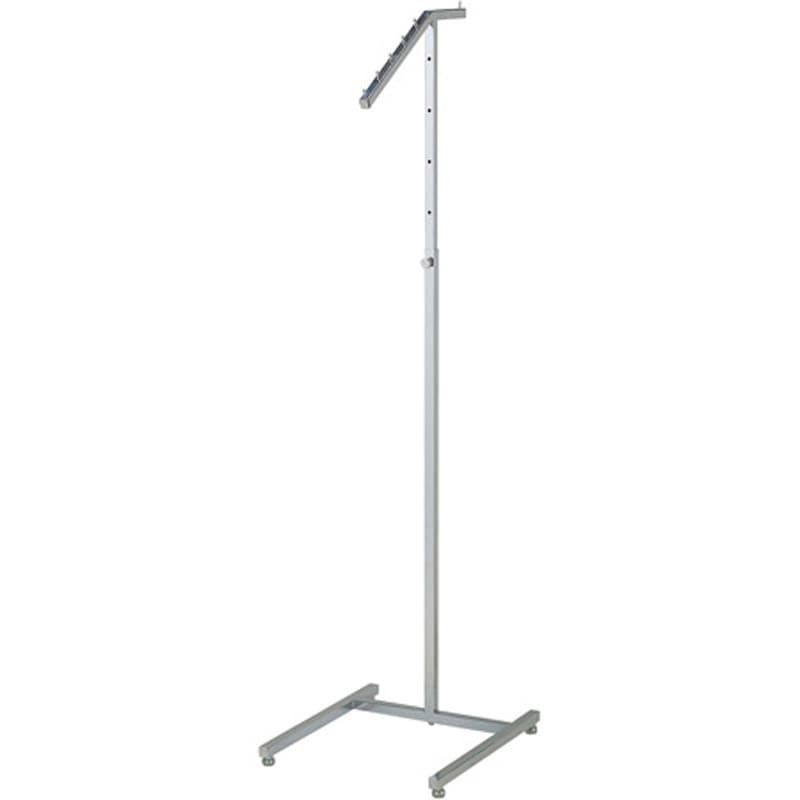 61-797-89-1 クロームメッキハンガー 角タイプ 傾斜ハンガー 1台 ストア・エキスプレス 【通販モノタロウ】