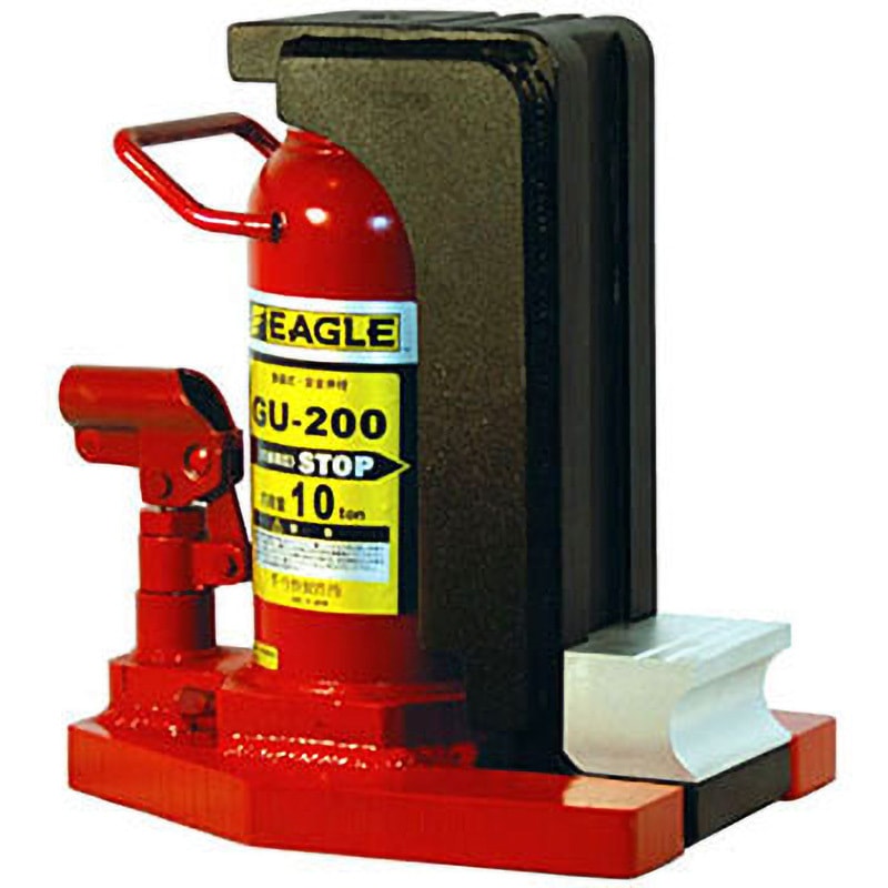 GU-200 爪つきジャッキ 今野製作所(EAGLE) 爪荷重10t   GU-200