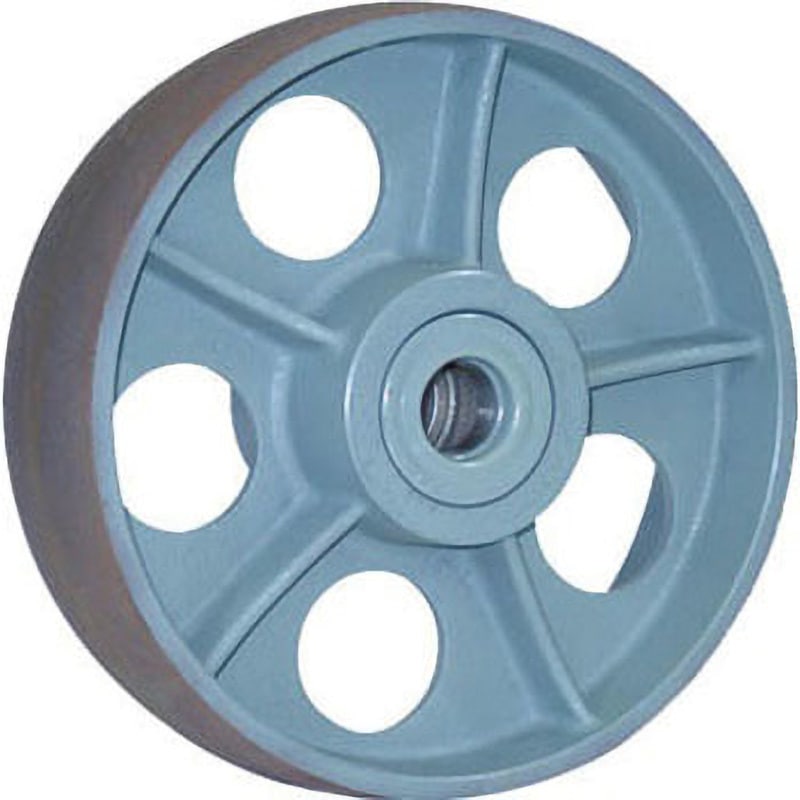 CHB-150×50 重荷重用鋳鉄車輪 車輪のみ ヨドノ ベアリング6205 車輪径150mm