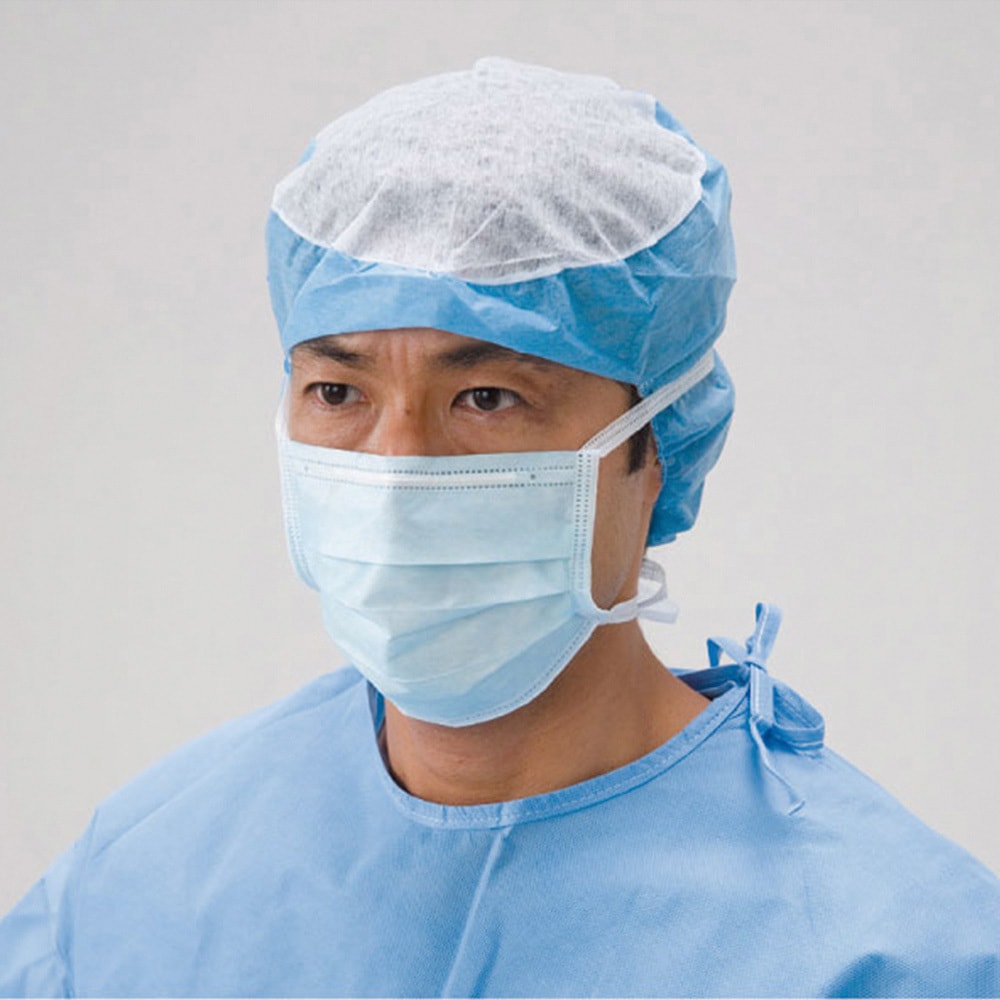 ASM-ST サージカルマスク 紐 1200枚入 1ケース(1200枚) AITEX 【通販モノタロウ】