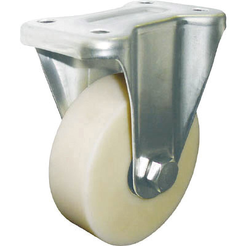 EMC-KA AS -75 帯電防止MCナイロンステンレスキャスター 固定金具付き ヨドノ 車輪径75mm車輪幅32mm  EMC-KA AS -75 8,564円