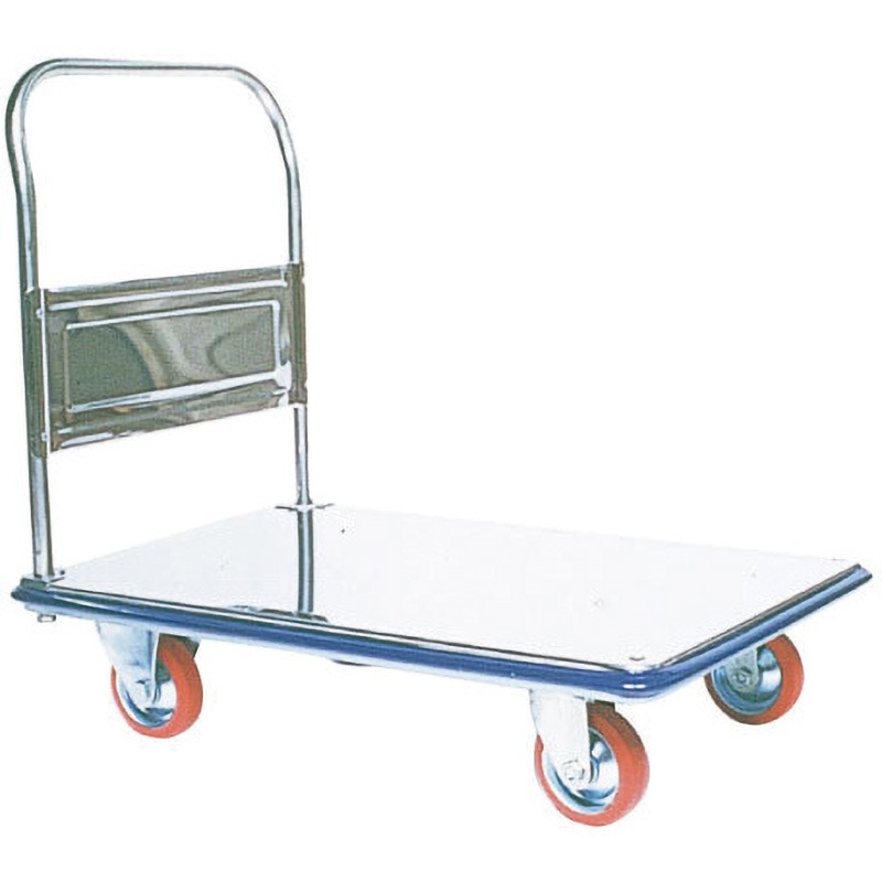 SUS301B 固定ダイヤモンドカー ヨドノ 荷重300kg 荷台寸法900×600mm  SUS301B