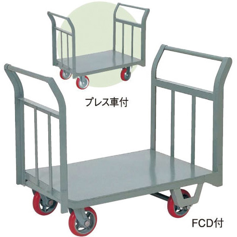30FCD 両袖運搬車 900x600 FCD ヨドノ 荷重500kg