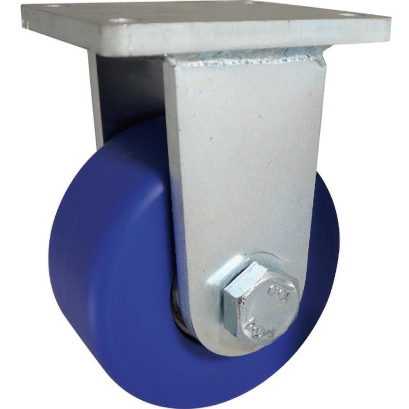GDMCJ100 MCナイロ車100mm 自在金具付き ヨドノ 取付高140mm