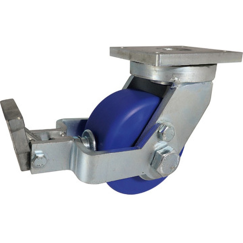 GDMCJ100-ST MCナイロ車100mm 自在金具ST付き ヨドノ 車輪幅48mm  GDMCJ100-ST