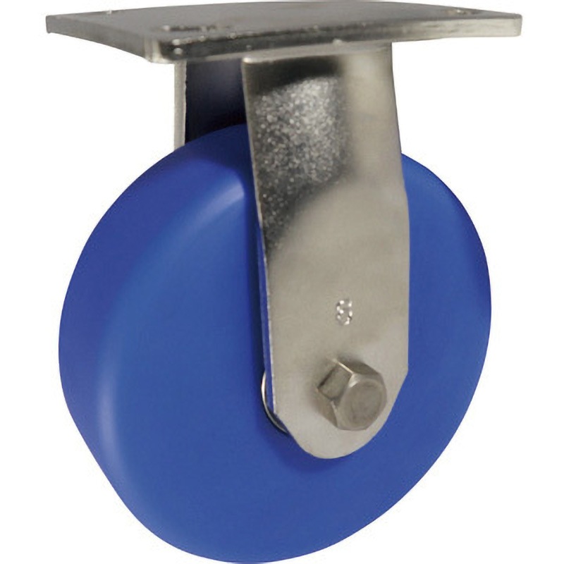 AMC-SKH100 MCナイロ車100mm SUS固定金具付き ヨドノ 車輪幅45mm  AMC-SKH100 14,585円