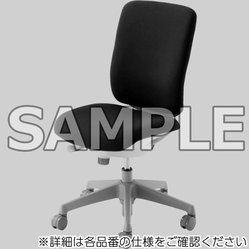 CN35JR FZH6 CG-Rチェア ハイバック肘なし ブラックシェル ゴム