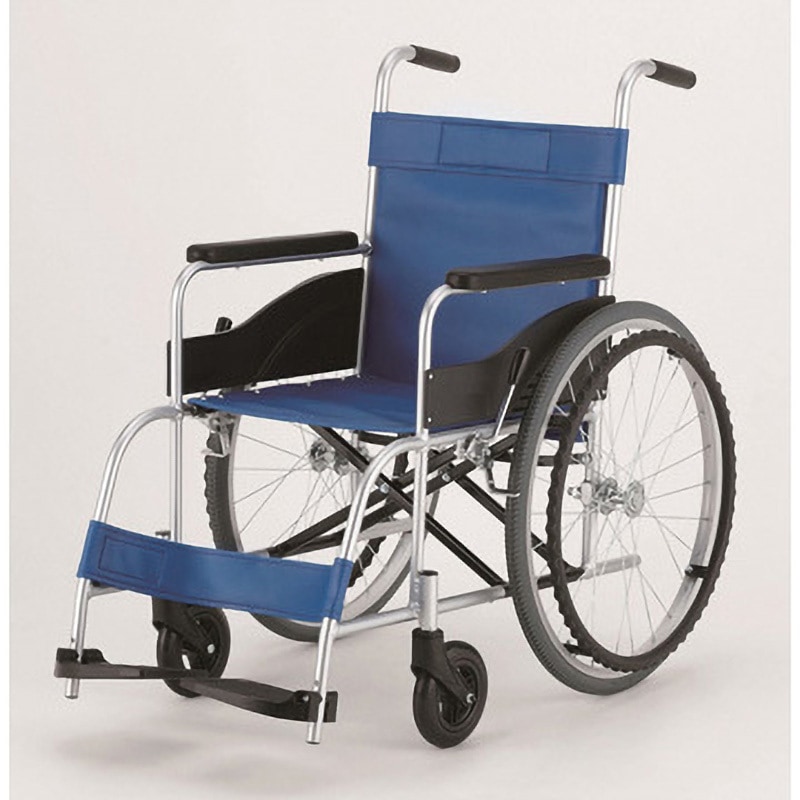 KZ-10LN アルミ製折りたたみ車いす 1台 金沢車輌 【通販モノタロウ】