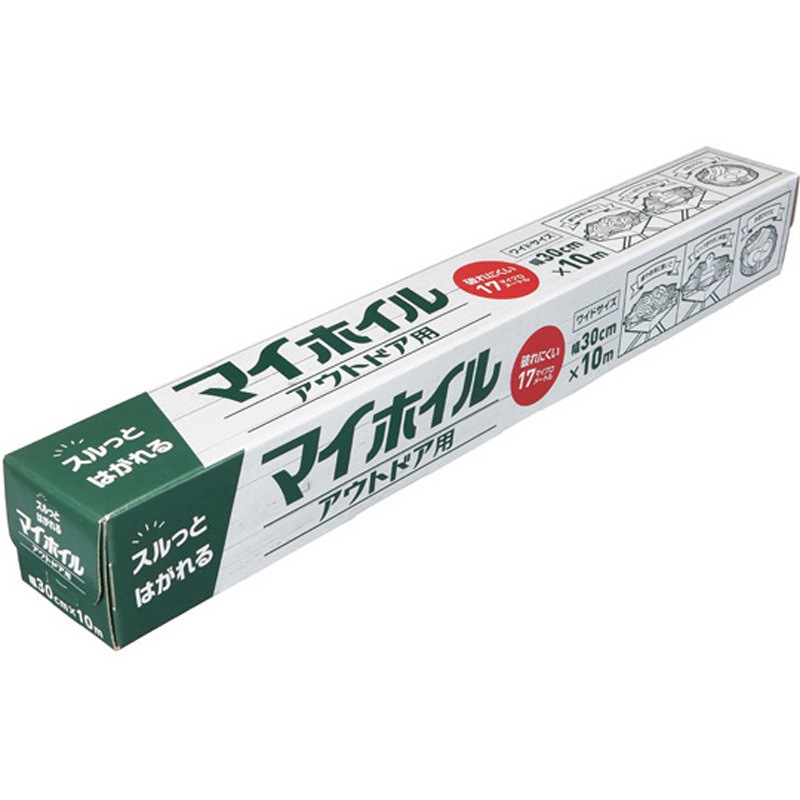 0198 マイホイルアウトドア用 10m 60個入 1ケース(60個) UACJ製箔 【通販モノタロウ】