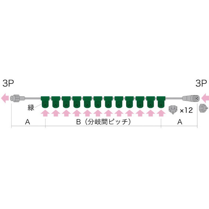 SJ-NH06-BV312 ストリングベースNH(同期点滅型) 1個 ジェフコム(DENSAN