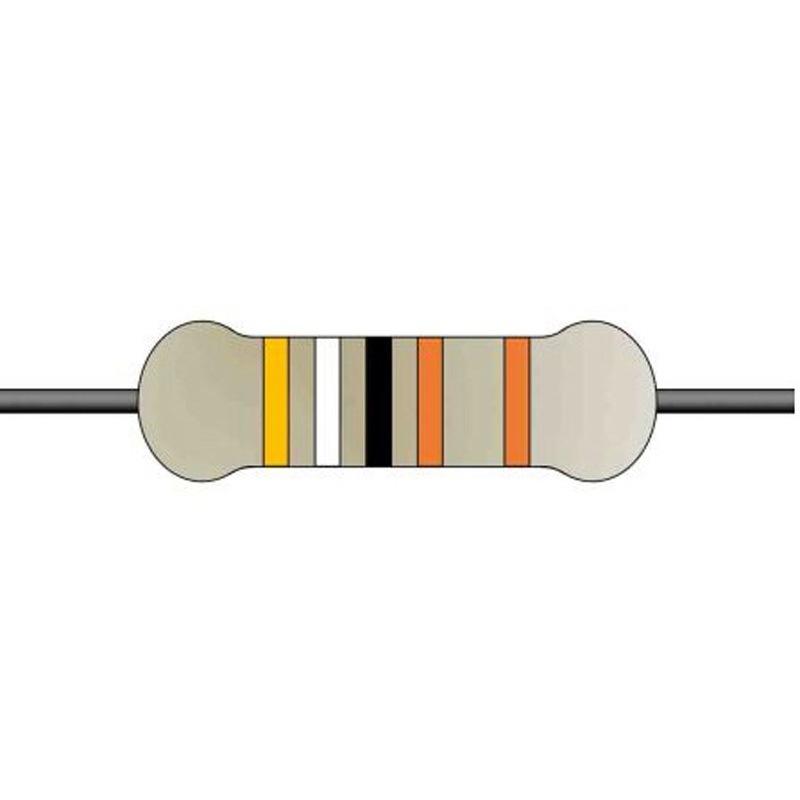 MFR50SFTE52-3K9 金属皮膜固定抵抗器 0.5W 3.9kΩ ±1% 1箱 5000個入 1箱(5000個) YAGEO 【通販モノタロウ】