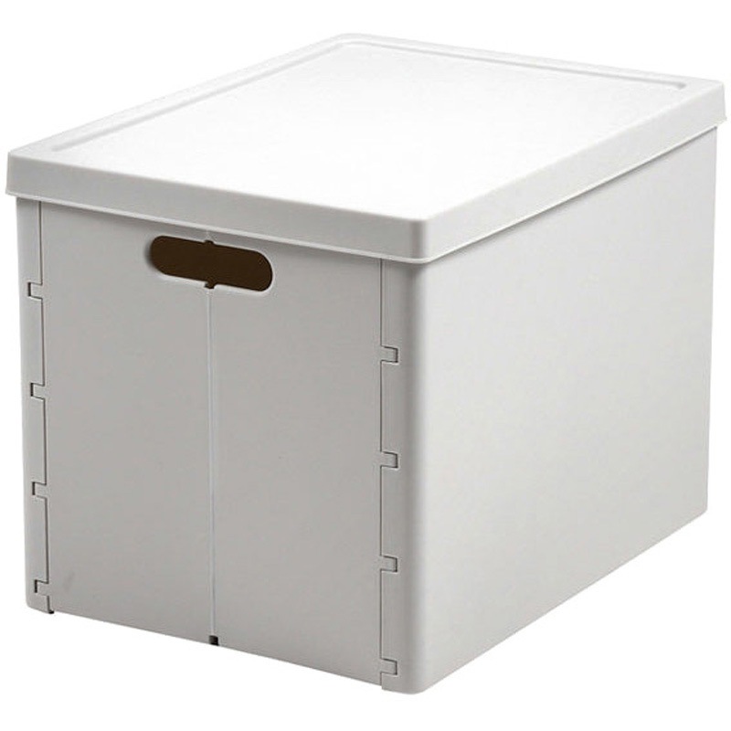 折り畳み収納ボックス ホワイト 6個 1ケース(6個) 伊藤忠リーテイルリンク 【通販モノタロウ】