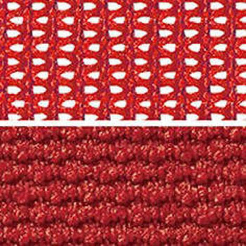 C432CR FHB8 |オカムラ エスクードメッシュローバック肘なし レッド (メーカー直送)