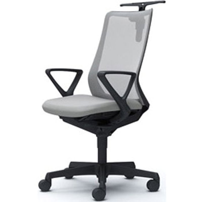 CB46ZR FKA3 フルーエント 固定肘 背メッシュ ハイバック  ブラックボディ ハンガー付 ランバー無 ナイロンキャスター 1脚 オカムラ(岡村製作所) 【通販モノタロウ】 89,980円