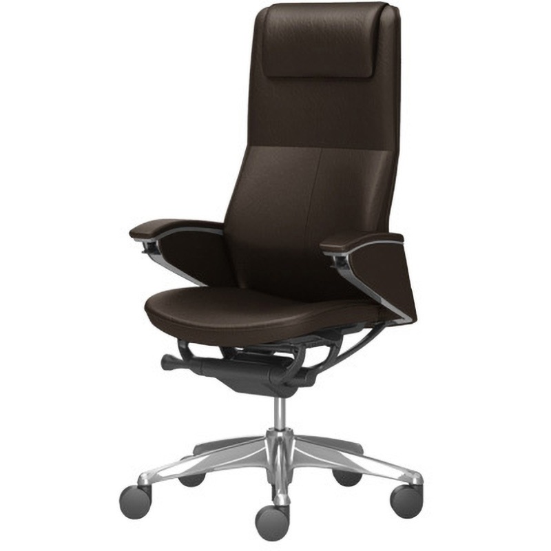 CR57SR PD97 レジェンダ 5本脚 エクストラハイバック スタンダード パネル肘 オカムラ(岡村製作所) 双輪キャスター 高さ1175mm幅685mm奥行574mm  CR57SR PD97