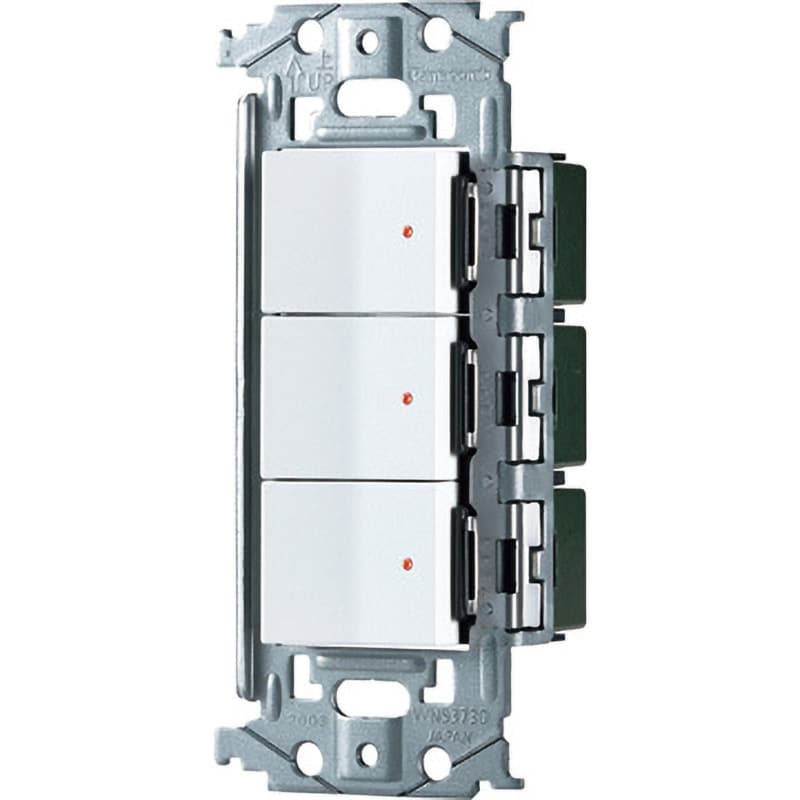 WNSS51777W SOーSTYLE 埋込スイッチセット パイロットスイッチC 4AX3 1