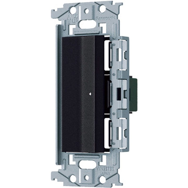 WNSS53969B SOーSTYLE 埋込ロングハンドル スイッチセット ほたるスイッチE Panasonic(パナソニック) マットブラック色   WNSS53969B