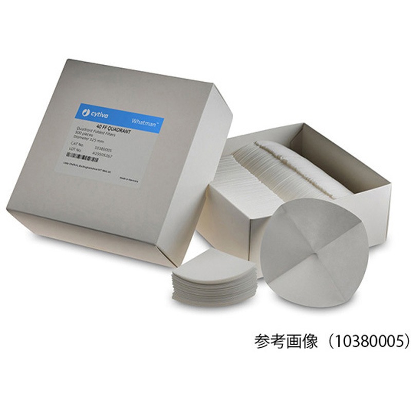 10380004 折りたたみろ紙・四つ折り 500枚入 1箱(500枚) ワットマン(Cytiva) 【通販モノタロウ】