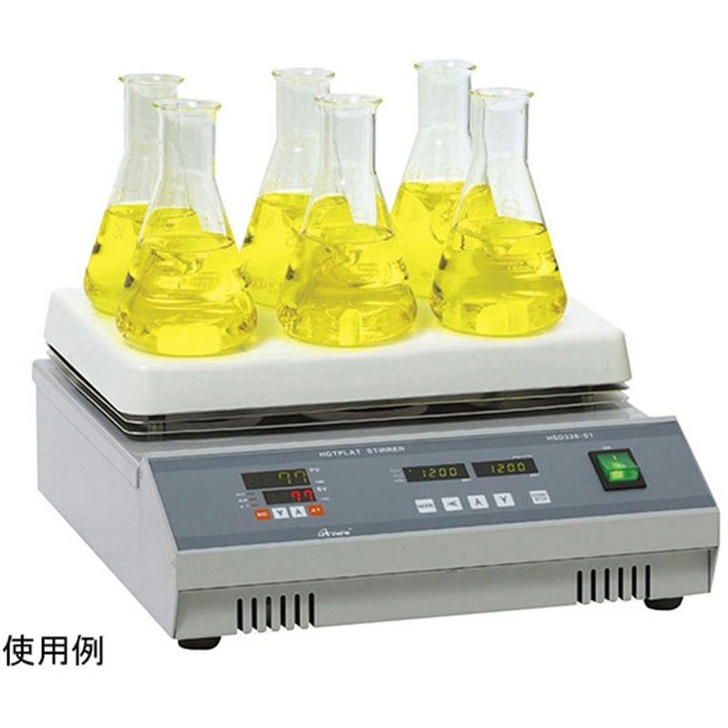 HSD326-01 多連式ホッティングスターラー(AC200V) HSDシリーズ 1台 アズワン 【通販モノタロウ】