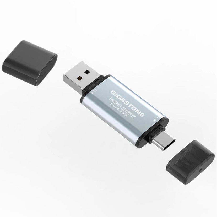 GJSSD-ACP5-1TB 2in1超小型高速ポータブルSSD 3年保証 Gigastone