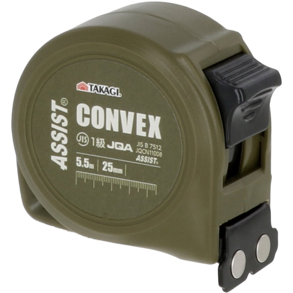 G様　　専用 カーキ JISロック付きコンベックス 1個 TAKAGI(高儀) 【通販モノタロウ】