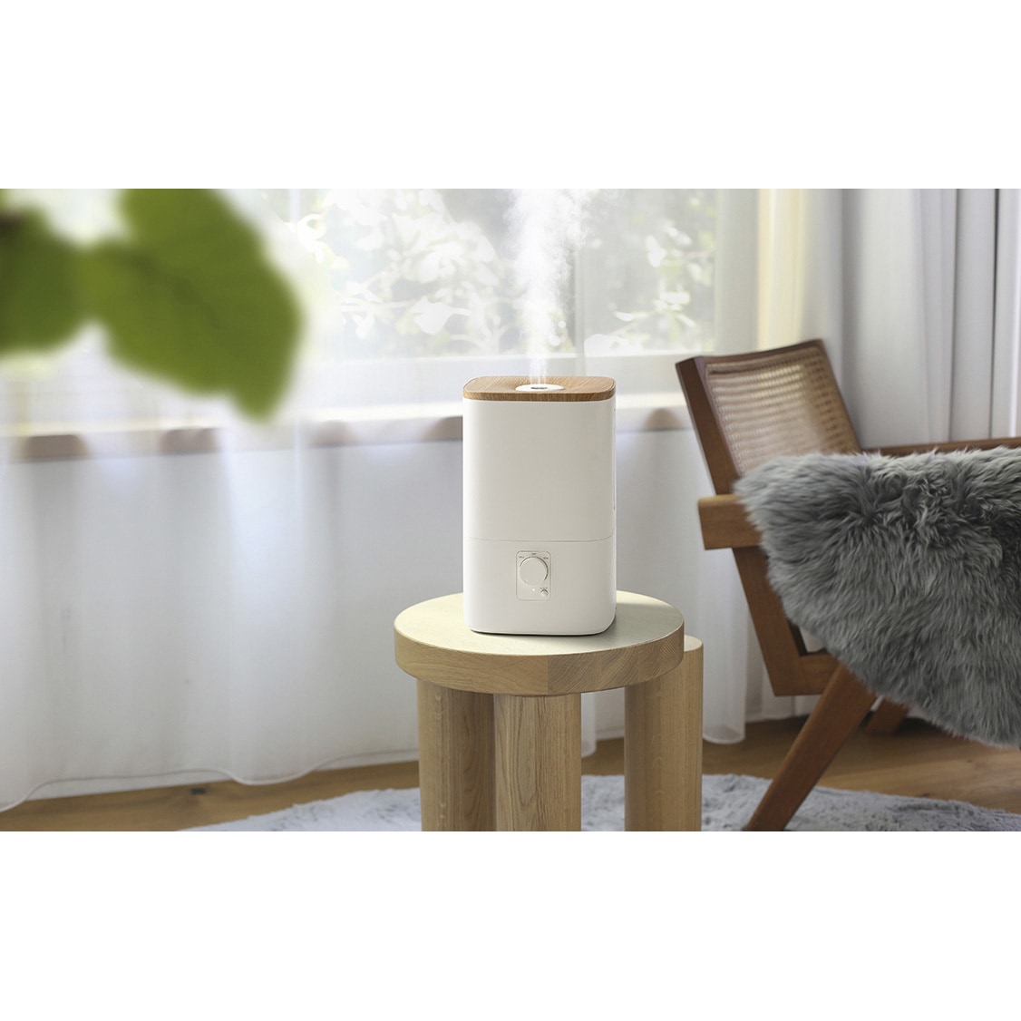 HB-T2581IV ハイブリッド加湿器 ウッドモイスト 1個 スリーアップ