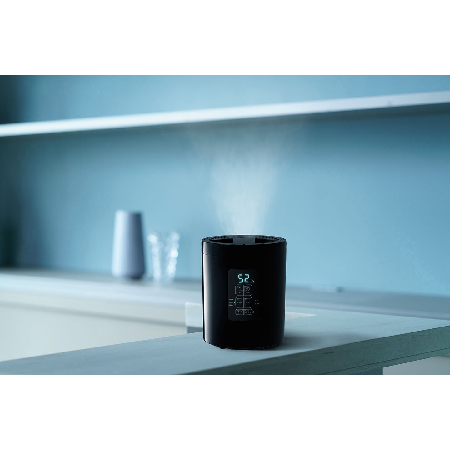 ST-T2572BK 多機能スチーム加湿器 スチームポット2L 1個 スリーアップ