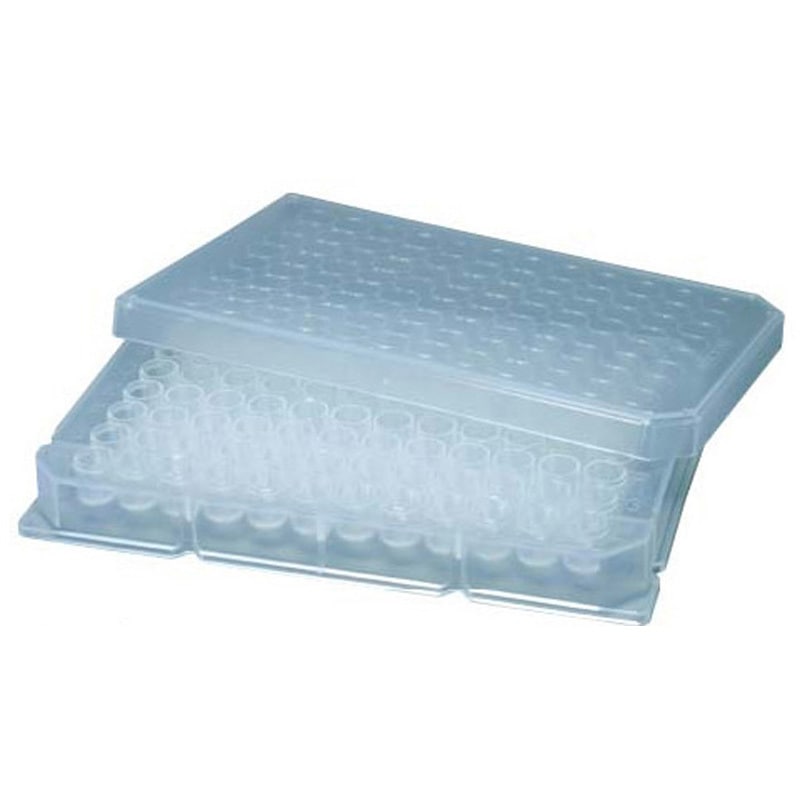 290-8020-03L テストプレート 96well 丸/平/V底用フタ P.P製 290-8020-03Lシリーズ 1セット(4個×105枚) EVER GREEN 【通販モノタロウ】