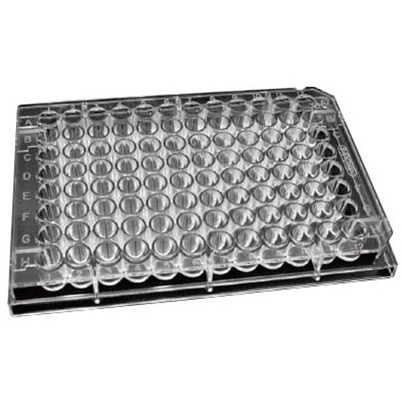 290-8120-0AF テストプレート 96well 平底 UV透過アクリル製 290-8120-0AFシリーズ 1セット(4個×100枚) EVER GREEN 【通販モノタロウ】