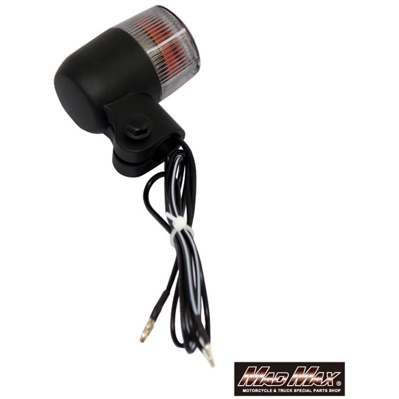 MM11-0077-SM 汎用 丸形ミニヨーロピアンウィンカー アルミ製 M10*73mm