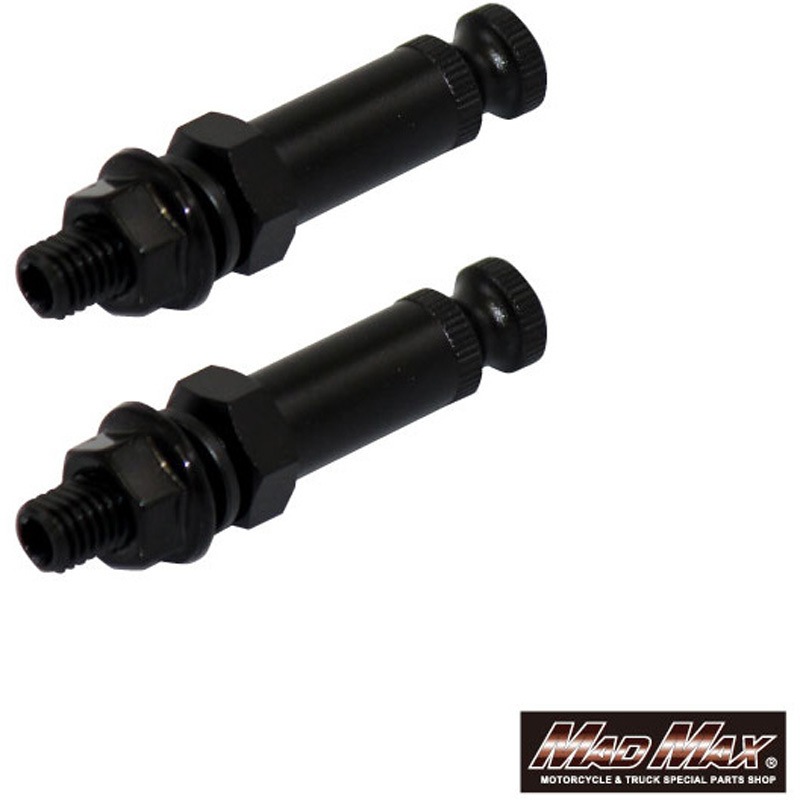 MM11-0082-02 汎用 アルミ製 ウインカーステー M10×73mm 1本 MAD MAX 