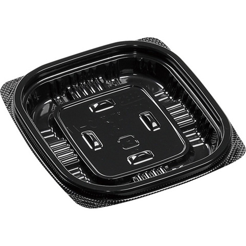 10-11(16) 黒 MSD惣菜 1ケース(50枚×48袋) エフピコ 【通販モノタロウ】