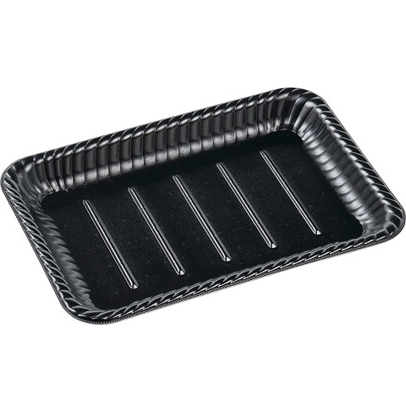 30-21 D黒W MFPティアラ角皿 本体 1ケース(50枚×8袋) エフピコ 【通販モノタロウ】