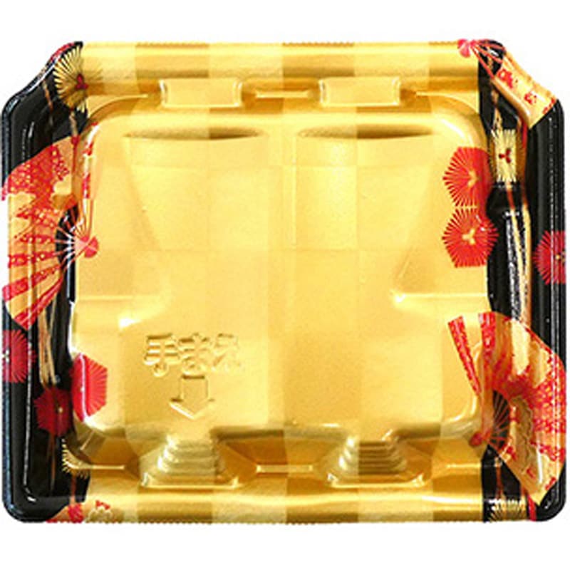 18-15巻台 扇市松金 Sステ 本体 1ケース(50枚×12袋) エフピコ 【通販モノタロウ】 14,045円