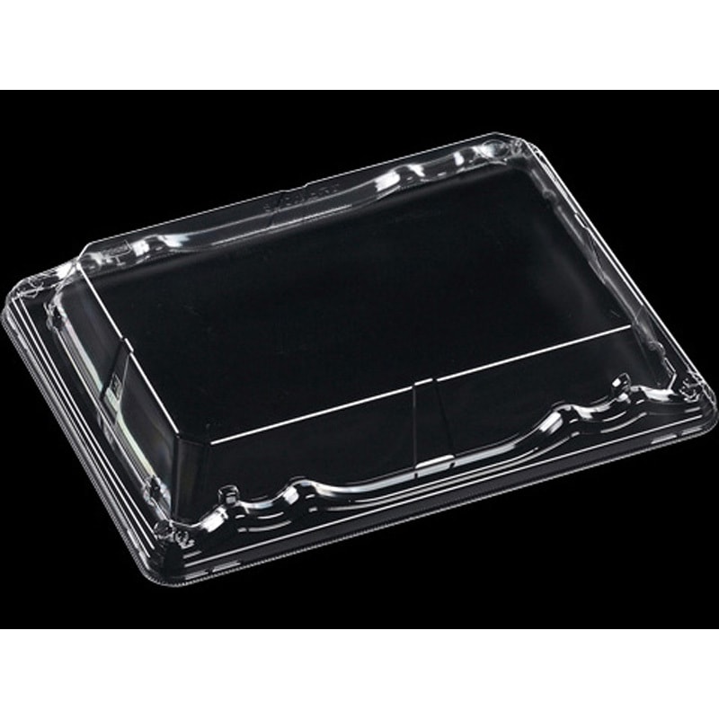 3-5(APET) エコ T-大波皿 嵌合蓋 1ケース(50枚×12袋) エフピコ 【通販モノタロウ】