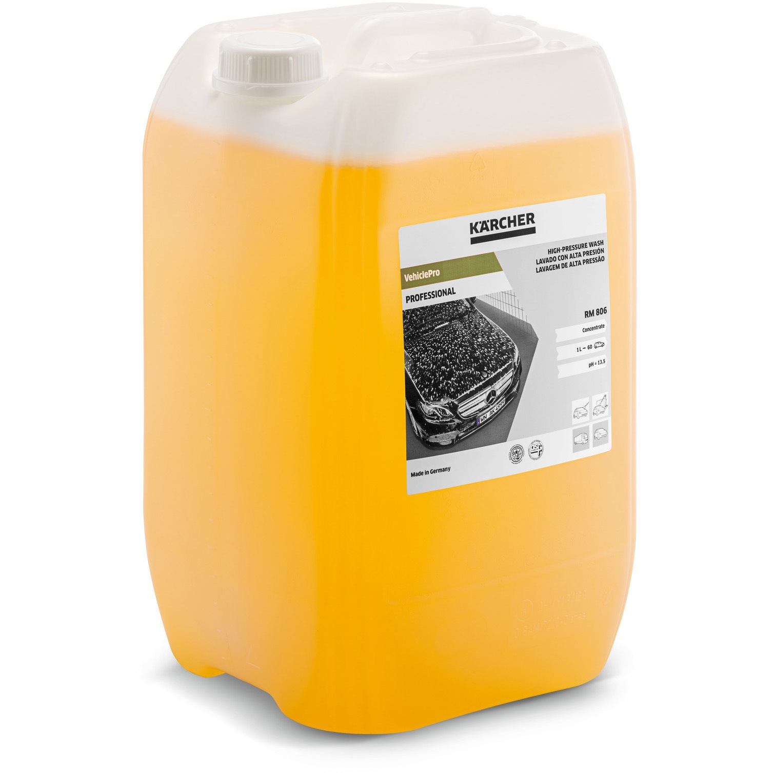 6.295-553.0 高圧洗浄機用洗浄剤 RM 806 ASF NTA-free(20L)(6.295-553.0) 1本 ケルヒャー 【通販モノタロウ】
