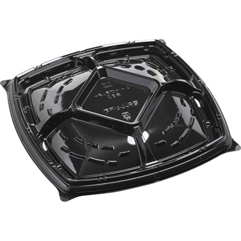 角50 黒 シャトープラッター本体 1ケース(10枚×16袋) エフピコ 【通販モノタロウ】