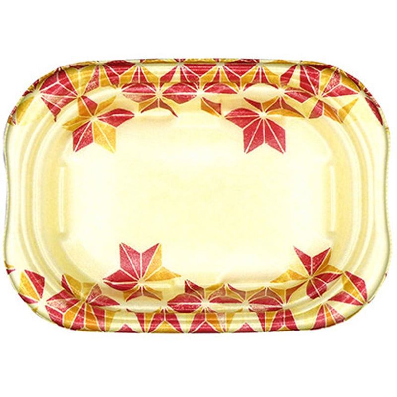 18-13(34) 和モダン赤 MFP優デリ 1ケース(50枚×16袋) エフピコ 【通販モノタロウ】