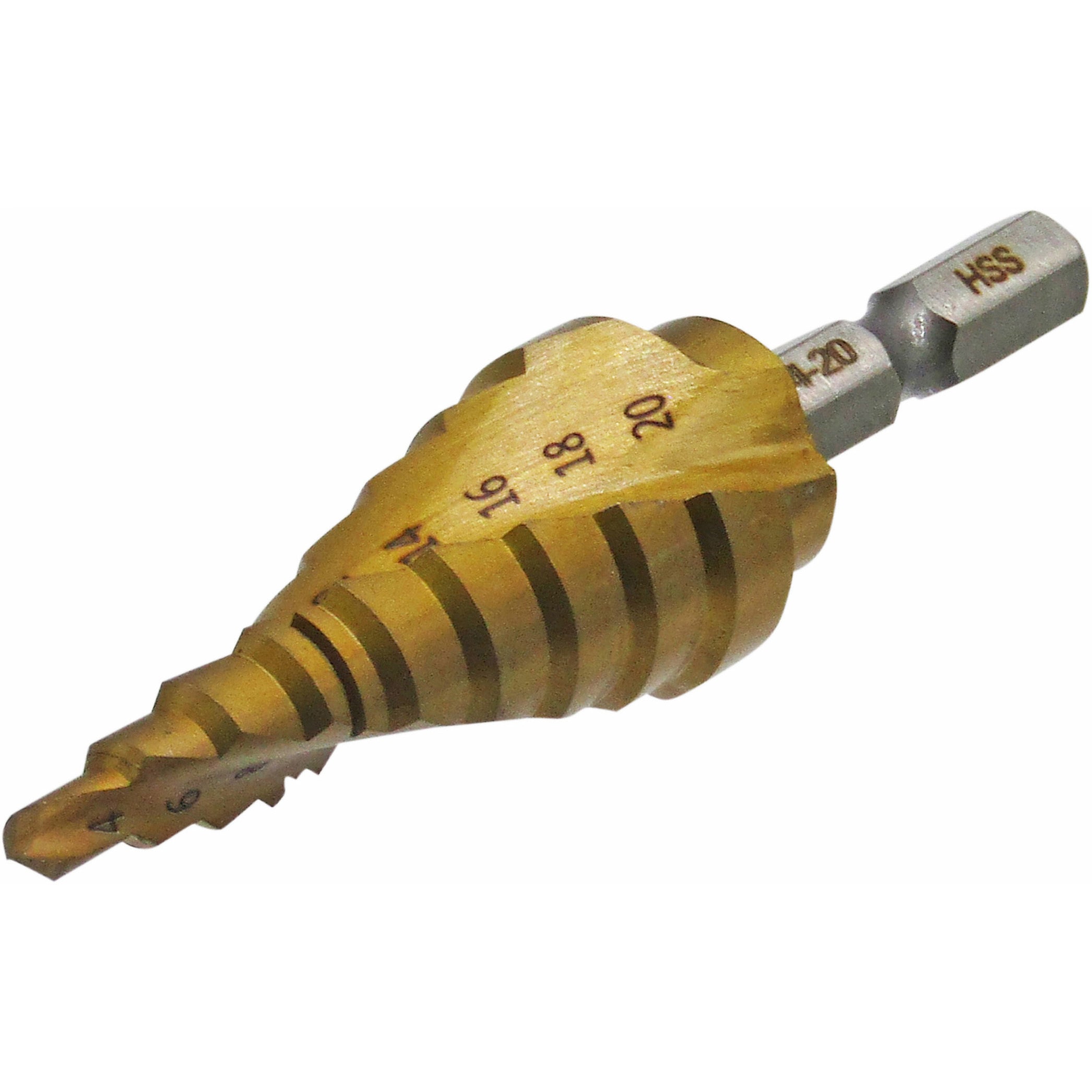 ステップドリル タケノコドリル コバルトハイス SSD-02 真速スパイラルステップドリル(タケノコドリル) 鉄工用9段 SUN